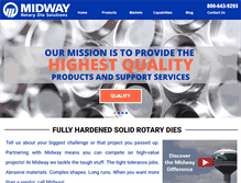 Tablet Screenshot of midwayrotary.com